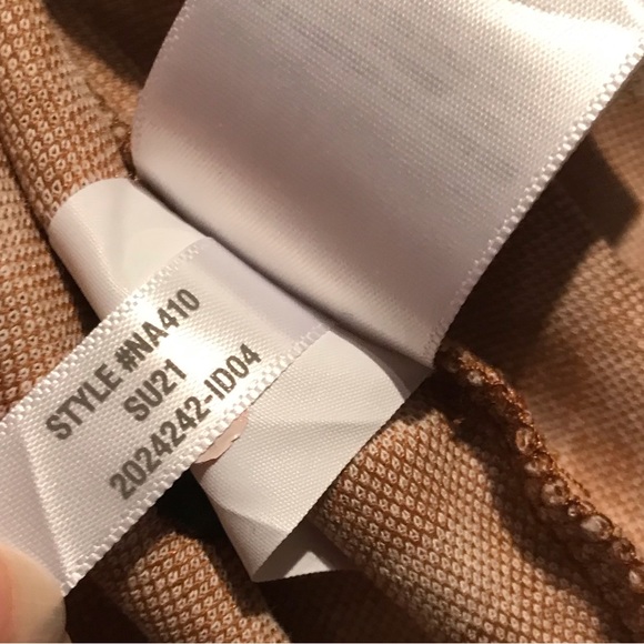 NWT Madewell Gingham Jaquard Square Neck Puff Sleeve Top Brown Cottagecore - Picture 12 of 14